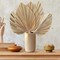 3 pcs Large Dried Palm Leaves Natural Dried Palm Spears Palm Fan Leaves Boho